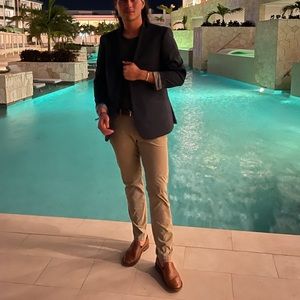 Joe A Bank Traveller Performance Chino, Slim fit, 33x32